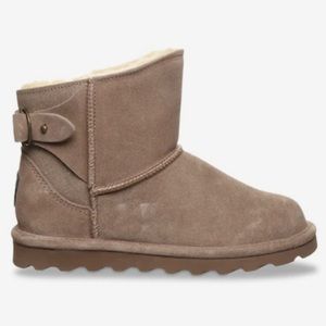 Bearpaw Women’s Betty Ankle Boot Sz 10 Taupe Caviar